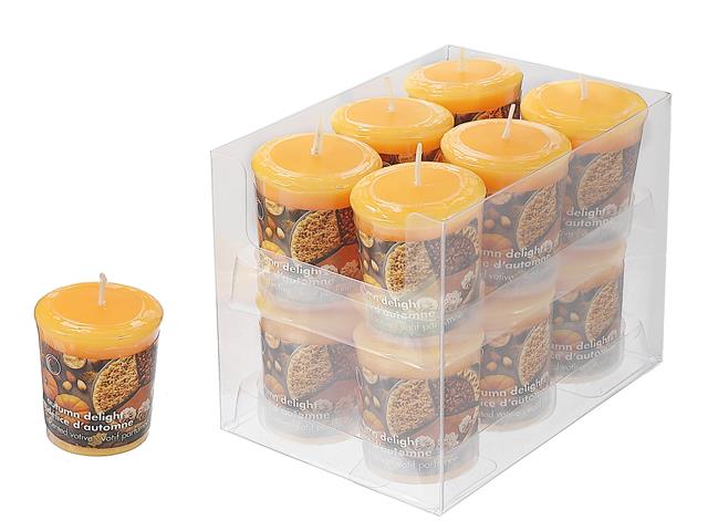 MUSHROOM VOTIVE SCENTED CANDLE