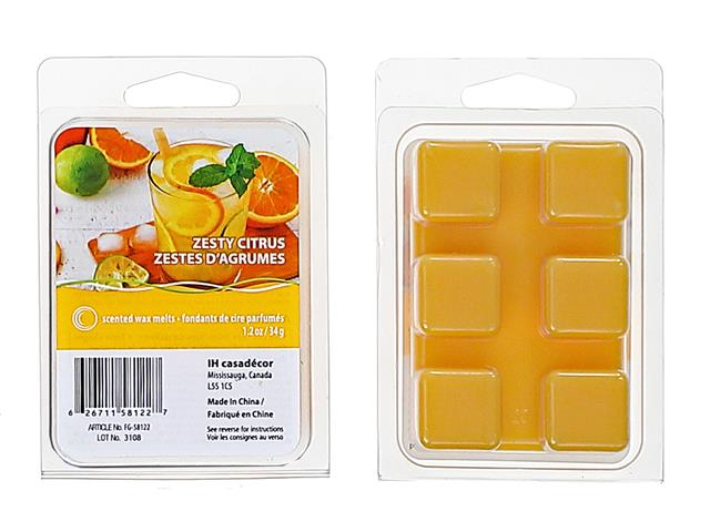 6PK SCENTED WAX MELTS