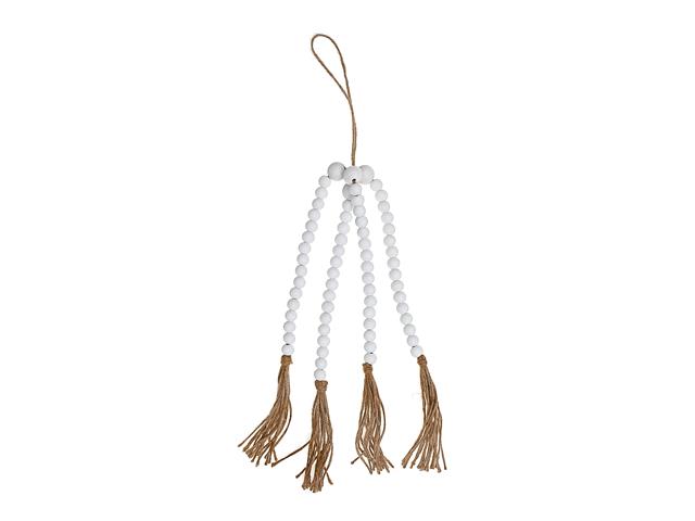 BEAD GARLAND WHITE
