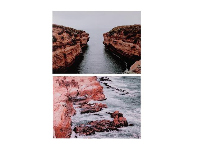 AT CLIFF'S END - CANVAS WALL ART