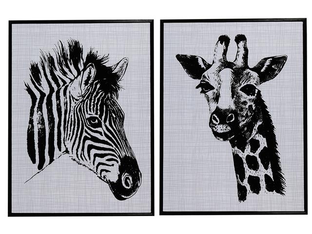 FRAMED CANVAS FELT WALL ART