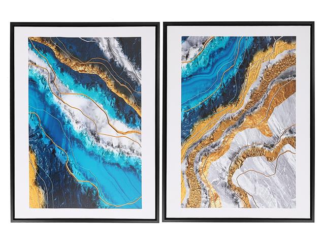 AQUASOURSCE FRAMED CANVAS WALL ART