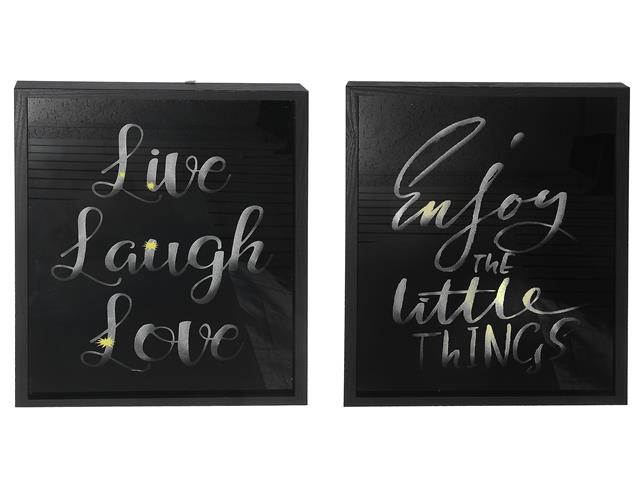 LED FRAME- ENJOY THE LITTLE THINGS