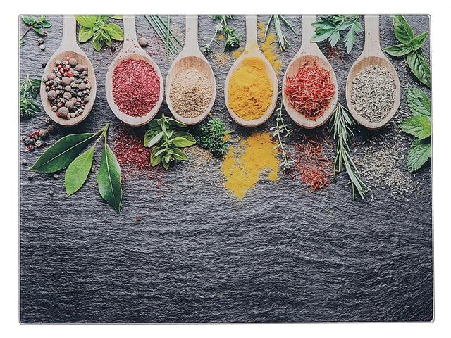 PRINTED GLASS CUTTING BOARD