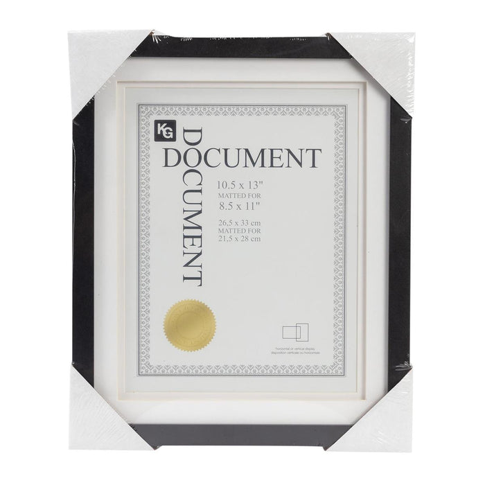 MORGAN DOC FRAME, 10.5 X 13 MATTED FOR 8.5 X 11