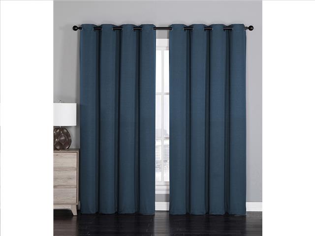 JACQUARD BLACKOUT PANEL 84" WITH 8 GROMMETS