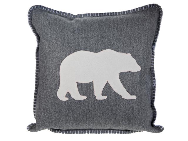 WORSTED FABRIC CUSHION