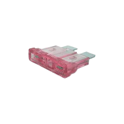 3 PINK STANDARD BLADE FUSES 4A SINGLE