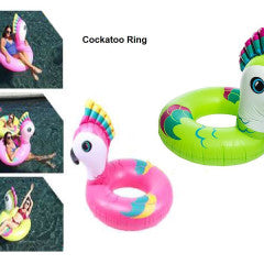 INFLATABLE COCKATOO RING 38.5"