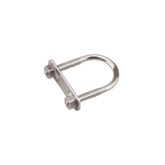 U BOLT WITH PLATE & NUTE SINGLE