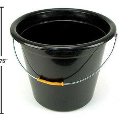 PLASTIC BUCKET WITH HANDLE