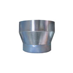 GALVANIZED DUCT REDUCER CRIMPED