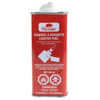 OLYMPIA - LIGHTER FLUID IN METAL CAN, 133ML