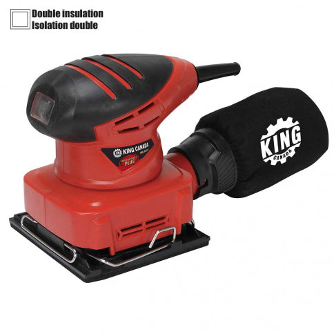 KING CANADA - 1/4 SHEET PALM SANDER