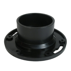 ABS FLOOR FLANGE 4IN X 3IN