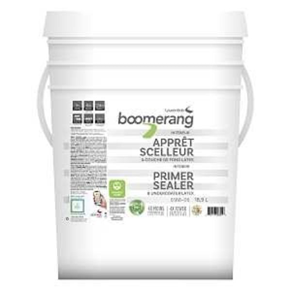 BOOMERANG INTERIOR LATEX PRIMER WHITE 5GAL