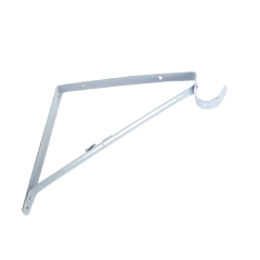 CLOSET ROD BRACKET WHITE
