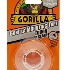 GORILLA TOUGH AND CLEAR MOUNTING TAPE