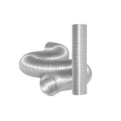 4IN xX 8FT SEMI RIGID ALUMINUM DUCT