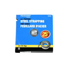 ALL PURPOSE STEEL STRAPPING 3/4IN