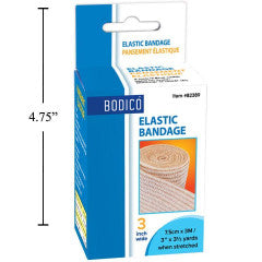BODICO ELASTIC BANDAGE - 3 INCHES
