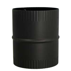 STARTER JOINT, 7 IN, CRIMPED, 24 GA T WALL, STEEL, BLACK