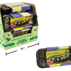 JIFFY GREENHOUSE- GROW 12 PLANTS