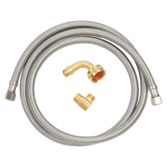 60IN DISHWASHER - 3/8IN FEM COMP X 3/4IN FHT ELBOW