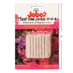 JOBE'S 30PC FLOWER FOOD SPIKES