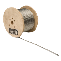 AIR CRAFT CABLE GALVANIZED 250' REEL