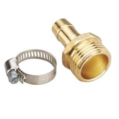 BRASS HOSE REPAIR COUPLING MALE