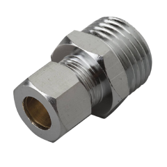 M4414 CONNECTOR STRAIGHT 1/2MIP X 3/8OD COMP