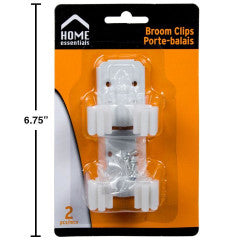BROOM CLIP - 2 PIECES