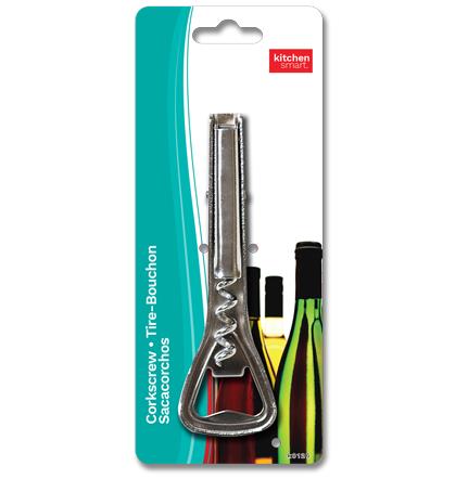 BOTTLE BOY OPENER - CORKSCREW