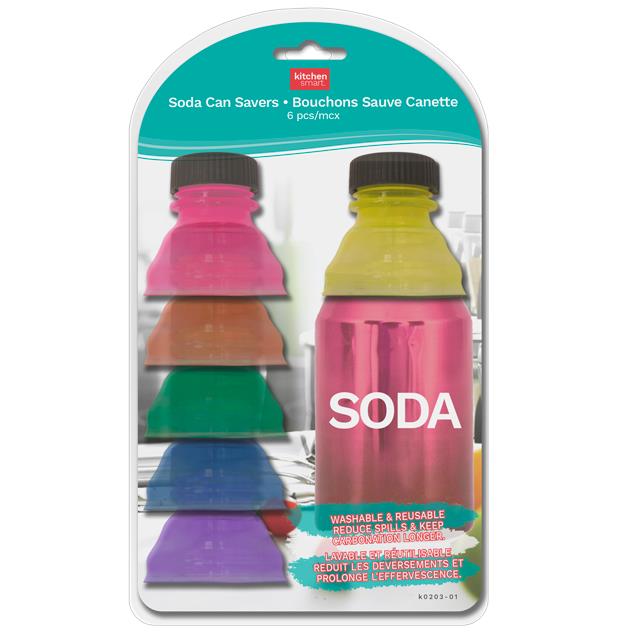 SODA CAN SAVERS 6 PCS