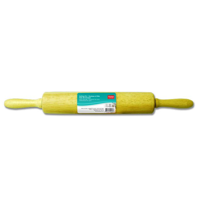 WOOD ROLLING PIN NYLON BEARINGS