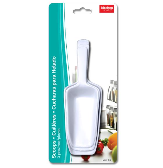 SCOOPS, SET OF 3