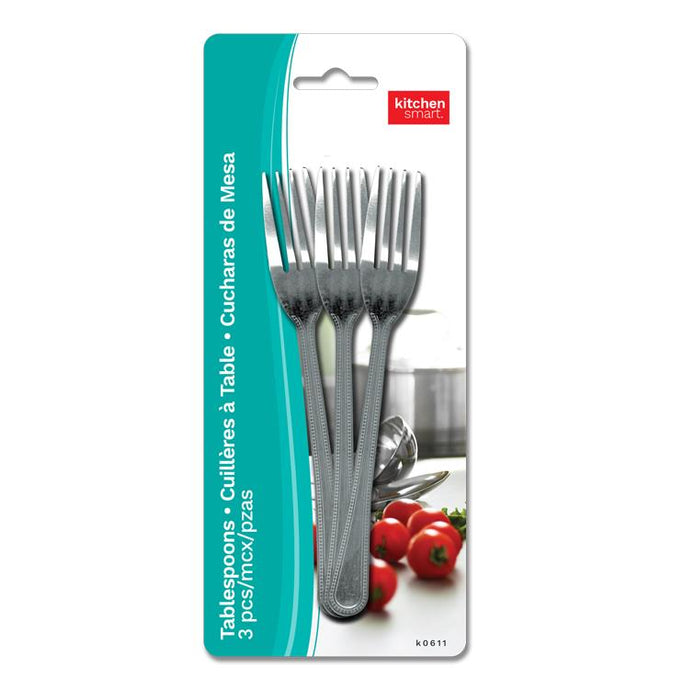 TABLE FORKS, STAINLESS STEEL - 3 PCS