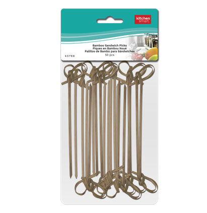 BAMBOO SANDWICH PICKS - 50 PCS