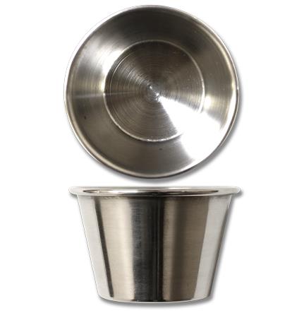 SAUCE CUP STAINLESS STEEL - 2 OZ