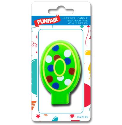 FUNFAIR NUMBER CANDLES