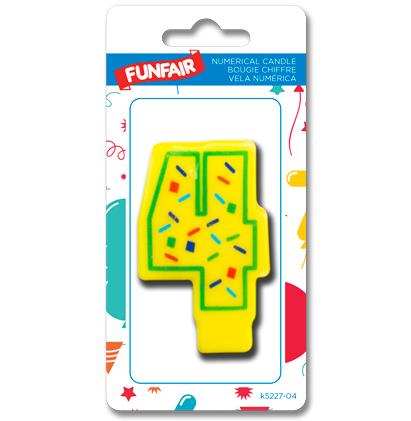 FUNFAIR NUMBER CANDLES