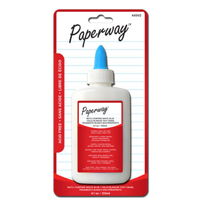 PAPERWAY WHITE GLUE MULTI-PURPOSE - 120ML