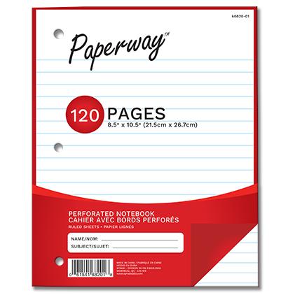 PAPERWAY EXERCISE BOOK - 120PGS