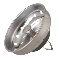 M2212 BASKET STRAINER SNAP IN METAL STEM