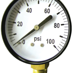GAUGE PRESSURE STANDARD 100PSI