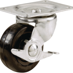 9511 CASTER 75MM SWIVEL WITH BRAKE 3IN