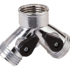 Y-CONNECTOR, FEMALE AND MALE, ZINC