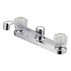 TOOLBASIX PF8201A KITCHEN FAUCET, 2 HANDLE, CHROME
