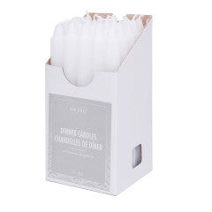 KG RADIANCE 7" DINNER CANDLE UNSCENTED 6.5HRS